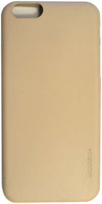 Чехол-накладка для iPhone 6/6S Modena, под кожу, бежевый