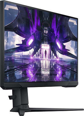 Монитор Samsung 24" Odyssey G3 S24AG320NI черный VA LED 1ms 16:9 HDMI полуматовая HAS Piv 3000:1 250cd 178гр/178гр 1920x1080 165Hz FreeSync Premium DP 4.5кг