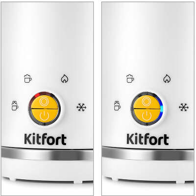 Капучинатор Kitfort КТ-7163 стационар. 300мл белый