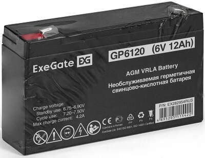 Батарея для ИБП Exegate EX282954 6В 12Ач