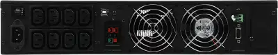 ИБП Powercom Macan MRT-2000-L, 2000VA, 2000W, IEC, черный (без аккумуляторов)