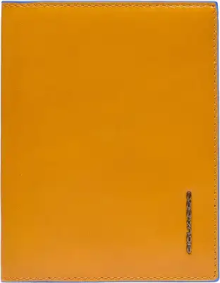 Обложка для паспорта Piquadro Blue Square PP1660B2/G желтый натур.кожа
