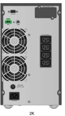Источник бесперебойного питания Ippon Innova G2 2kVA 1800Вт 2000ВА черный