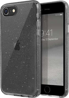 Чехол для iPhone 7/8/SE 2020 Uniq LifePro Tinsel, Smoke [IP9HYB-LPRTSMK]
