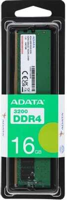 A-data DDR4 DIMM 16GB AD4U320016G22-SGN PC4-25600, 3200MHz