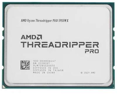 Процессор Ryzen Threadripper PRO-5955WX Castle Peak, 16C/32T, (4GHz) LGAsWRX8 OEM