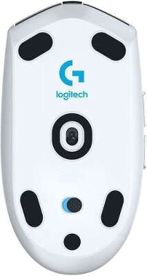 Мышь беспроводная игровая Logitech G304 LIGHTSPEED White (USB, оптическая, 12000 dpi, 6but) (910-005295)