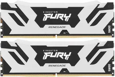 Память DDR5 2x32GB 6400MHz Kingston KF564C32RSAK2-64 Fury Renegade XMP RGB RTL Gaming PC5-51200 CL32 DIMM 288-pin 1.4В kit dual rank с радиатором Ret