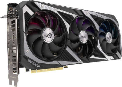 Видеокарта ASUS NVIDIA nVidia GeForce RTX 3060 ROG STRIX GAMING OC 12Gb DDR6 PCI-E 2HDMI, 3DP LHR
