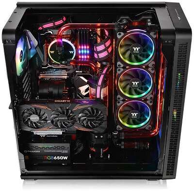 Корпус Thermaltake View 37 ARGB Edition, черный, EATX, Без БП (CA-1J7-00M1WN-04)