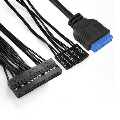 Exegate EX284032RUS Корпус Minitower BA-203U Black, mATX, <без БП>, 2*USB+1*USB3.0, Audio