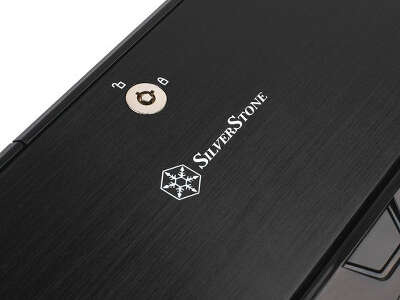Корпус SilverStone GD06B, черный, mATX, Без БП (SST-GD06B)