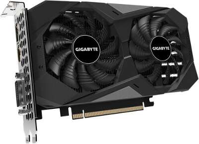 Видеокарта GIGABYTE NVIDIA nVidia GeForce GTX1650 D6 WINDFORCE 4Gb DDR6 PCI-E DVI, HDMI, DP