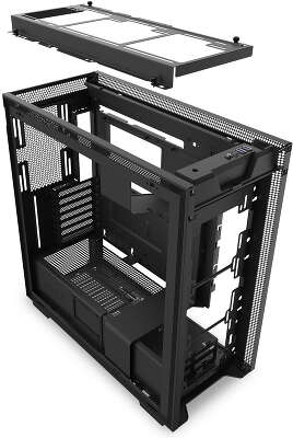 Корпус NZXT H710 Black, черный, ATX, Без БП (CA-H710B-B1)