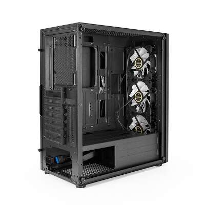 Корпус ExeGate EVO-9205, черный, ATX, без БП (EX294966RUS)