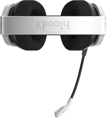 Наушники с микрофоном A4Tech Bloody GR370 белый мониторные BT/Radio/3.5mm оголовье (GR370)