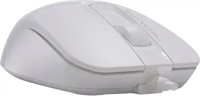 Мышь A4Tech Fstyler FM12 белый оптическая 1200dpi USB 3but (FM12 WHITE)