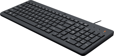 клавиатура Keyboard HP 150 Wired (black) ENG/RUS