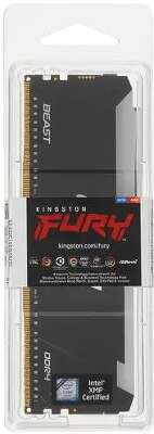 Модуль памяти DDR4 DIMM 32Gb DDR3200 Kingston FURY Beast Black RGB XMP (KF432C16BB2A/32)