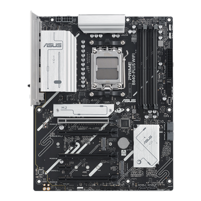 Материнская плата ASUS PRIME B840-PLUS WIFI, AM5, B840, 4*DDR5, 4*SATA, 3*M.2, 3*USB 3.2, 4*USB 2.0, Type-C, 5*PCIx16, 1*PCIx1, DP+HDMI, ATX; 90MB1IZ0-M0EAY0