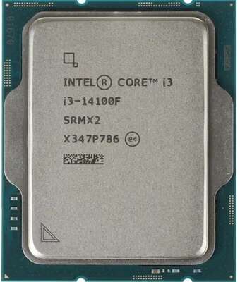 CPU Intel Core I3-14100F Cores 4 12Мб Socket LGA1700 CM8071505092207