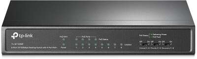 TP-Link TL-SF1008P Настольный коммутатор с 8 портами 10/100 Мбит/с (4 порта PoE+)