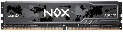 Память DIMM DDR5 16Gb PC44800 5600MHz CL40 1.1V Apacer NOX Black Gaming Memory (AH5U16G56C522MBAA-1)