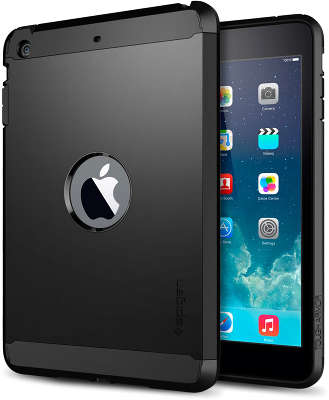 Чехол Spigen SGP Tough Armor Series для iPad mini, Smooth Black [SGP10624]
