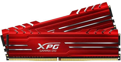 Набор памяти DDR4 DIMM 2x8Gb DDR3000 ADATA XPG GAMMIX D10 Red (AX4U300038G16A-DR10)