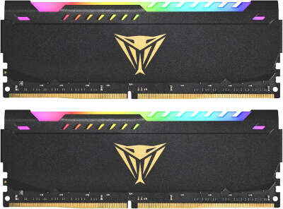 Набор памяти DDR4 DIMM 2x16Gb DDR3200 Patriot Memory Viper Steel RGB (PVSR432G320C8K)