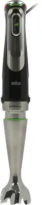Блендер погружной Braun MQ9135XI 1200Вт черный/серебристый