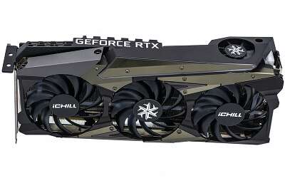Видеокарта Inno3D NVIDIA nVidia GeForce RTX 3080 ICHILL X4 LHR 10Gb DDR6X PCI-E HDMI, 3DP