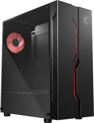 Корпус MSI MAG VAMPIRIC 010M, черный, ATX, Без БП (VAMPIRIC 010M)