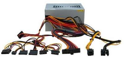 Блок питания ACD GPT500S (GPT-500S) 500W, 82% (max 85%), 120mm FAN, PCIE 6+2PIN*1, OEM {10}