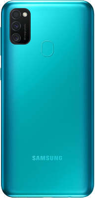 Смартфон Samsung SM-M215F Galaxy M21 64Гб Dual Sim LTE, бирюзовый (SM-M215FZGUSER)