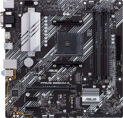 Материнская плата mATX LGAAM4 ASUS PRIME B550M-A/CSM