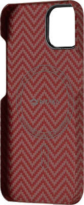 Чехол из арамидного волокна для iPhone 13 Pitaka MagEZ Case 2, Red/Orange [KI1307M]