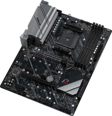 Материнская плата Asrock X570 PHANTOM GAMING 4 Soc-AM4 AMD X570 4xDDR4 ATX AC`97 8ch(7.1) GbLAN RAID+HDMI+DP