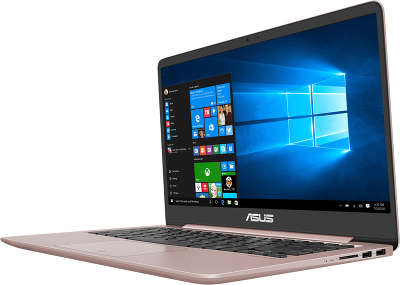 Ноутбук ASUS ZenBook UX410UF Pink 14" FHD i7-8550U/8/1000+256SSD/MX130 2G/WF/BT/CAM/W10