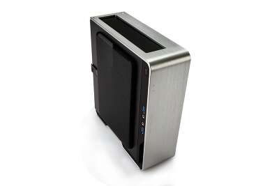 Корпус In-Win BQS696BS Chopin, черный/серый, mini-ITX, 150W (6138681)