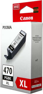 Картридж Canon PGI-470XL PGBK (чёрный, повышенной ёмкости)