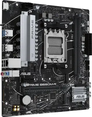 Материнская плата Asus PRIME B650M-R Socket AM5 AMD B650 2xDDR5 mATX AC`97 8ch(7.1) 2.5Gg RAID+HDMI