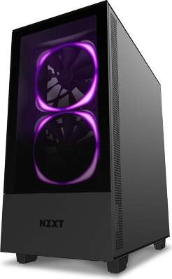 Корпус NZXT H510 Elite Black, черный, ATX, Без БП (CA-H510E-B1)