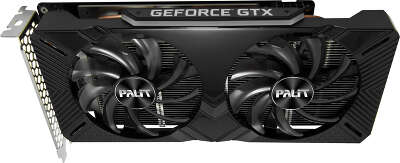 Видеокарта Palit nVidia GeForce GTX1660 Dual OC 6Gb DDR5 PCI-E DVI, HDMI, DP