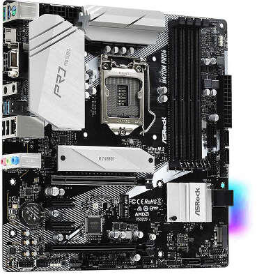 Материнская плата mATX LGA1200 ASRock H470M PRO4