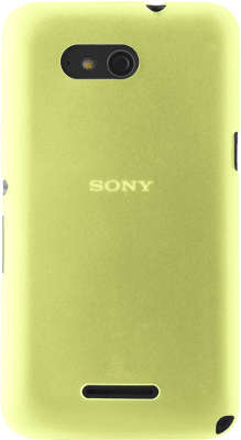 Чехол PURO для Sony Xperia E4g, 0.3 мм, зелёный [SNYXE4G03GRN]