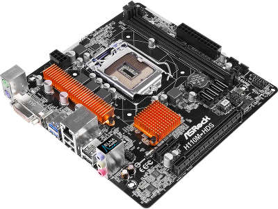 Мат. плата ASRock H110M-HDS