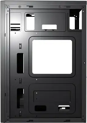 Корпус KingPrice KPCC-MD203 черный без БП ATX 1x80mm 3x120mm 2xUSB2.0 audio