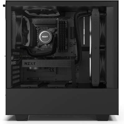 Корпус NZXT H510i Black, черный, ATX, Без БП (CA-H510I-B1)