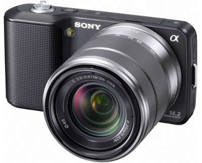 Цифровая фотокамера Sony NEX-3K Black Kit (E18-55 мм f/3.5-5.6)